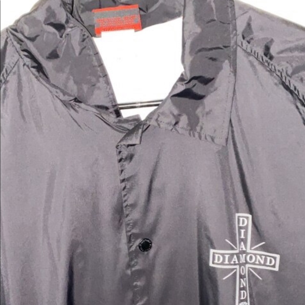 Diamonds supply button up jacket